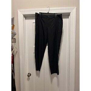 Adidas Golf Pants Adult 38x30 Black Chino Performance Lightweight Casual Mens